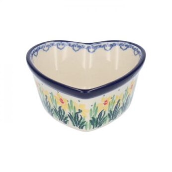 Schaal Hart 160ml Dancing Daffodils Bunzlau Castle