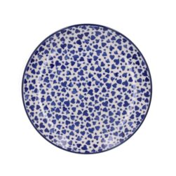 Bord plat 25,5cm Dancing Hearts Bunzlau Castle