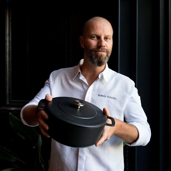 Braadpan 28cm zwart Sous-Chef Combekk - Afbeelding 4