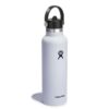 Drinkfles Standard Mouth met rietje 621ml White Hydro Flask - Afbeelding 2