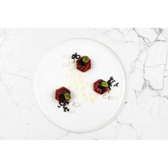 Plate-it garneerringen Hexagon met pusher 4 dlg set - Afbeelding 8