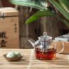 Theepot Minuet Santhee glas 1,5 ltr Bredemeijer - Afbeelding 2