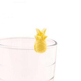 Glasmarkers Ananas 6 stuks Dots - Afbeelding 2
