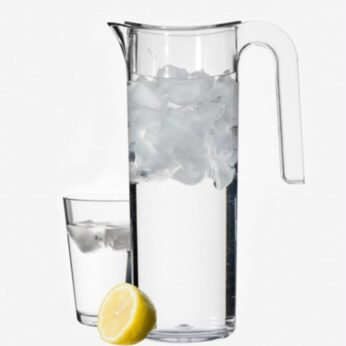 Waterkan Flow 1.5 ltr Helder Mepal