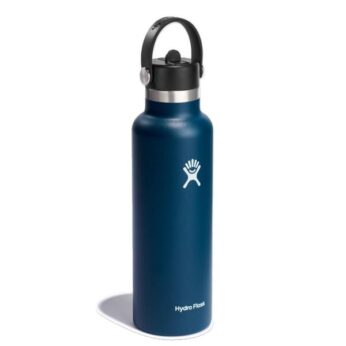Drinkfles Standard Mouth met rietje 621ml Indigo Hydro Flask - Afbeelding 2