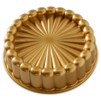 Bakvorm Charlotte gold Tulband Nordic Ware - Afbeelding 2