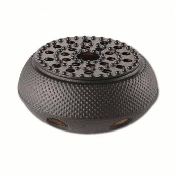 Theelicht gietijzer 15cm Weis