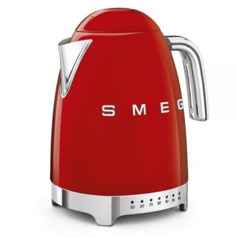 Waterkoker instelbaar, rood Smeg