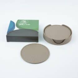 Glasonderzetters 7 dlg. Nutmeg Grey Silicone Tools2Cook