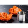 Plate-it garneerringen rond met pusher 4 dlg set - Afbeelding 5