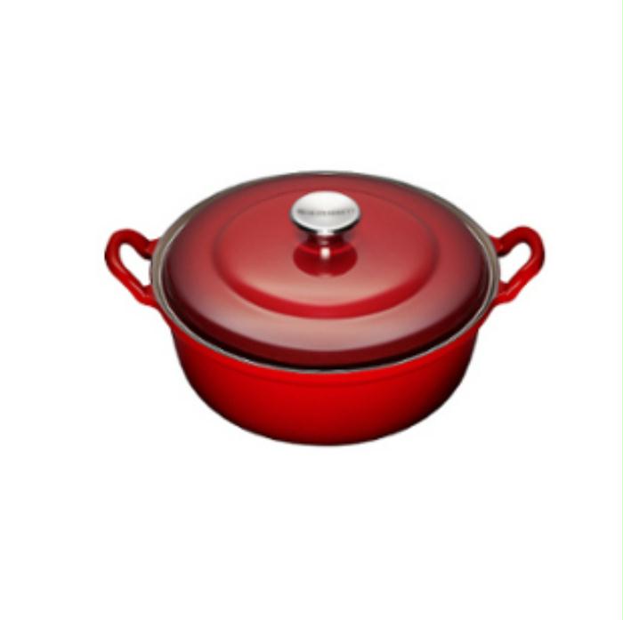 Monumentaal Kleverig Flipper Braadpan 28cm rood faitout | Le Creuset