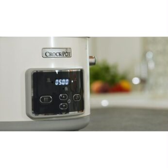 Slowcooker wit 5 liter Crockpot - Afbeelding 4