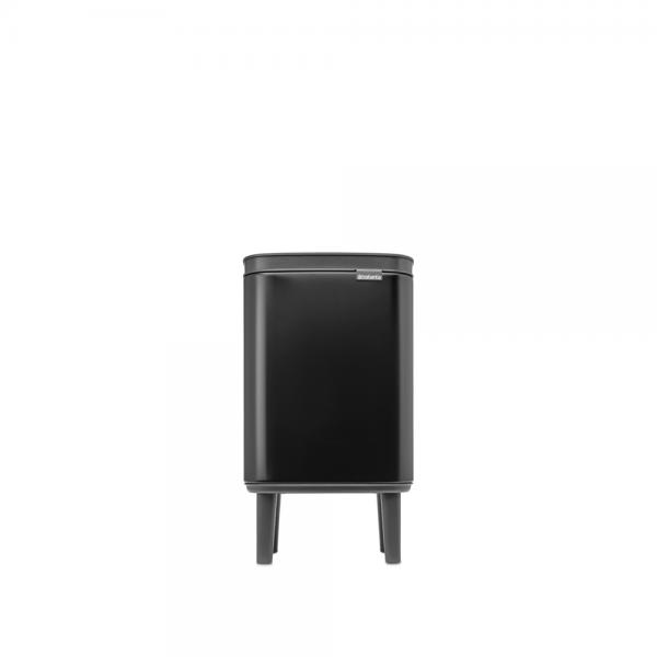 Afvalbakje Bo Hi 4 ltr. mat zwart Brabantia