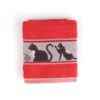 Handdoek Cats Red Bunzlau Castle
