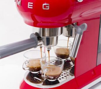 uc Espressomachine* Rood, Smeg - Afbeelding 6