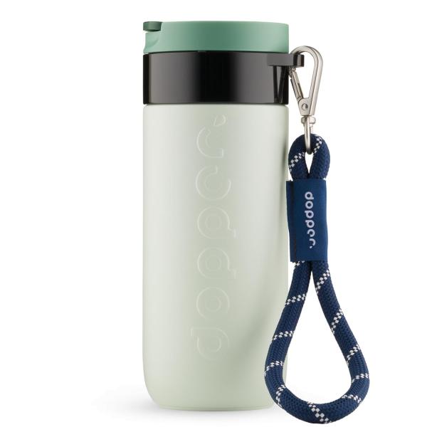 Wrist Cord Black Mug Ring - Midnight Silver Dopper - Afbeelding 2