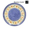Bord plat 25,5cm Sunflowers VGM Bunzlau Castle
