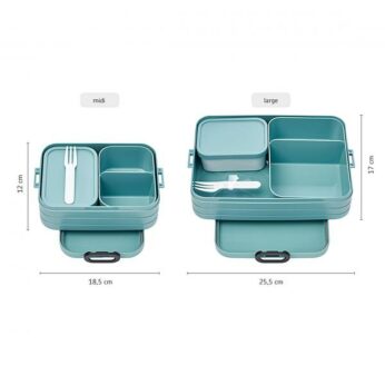 Lunchbox TAB Bento Vivid Blue Mepal - Afbeelding 4
