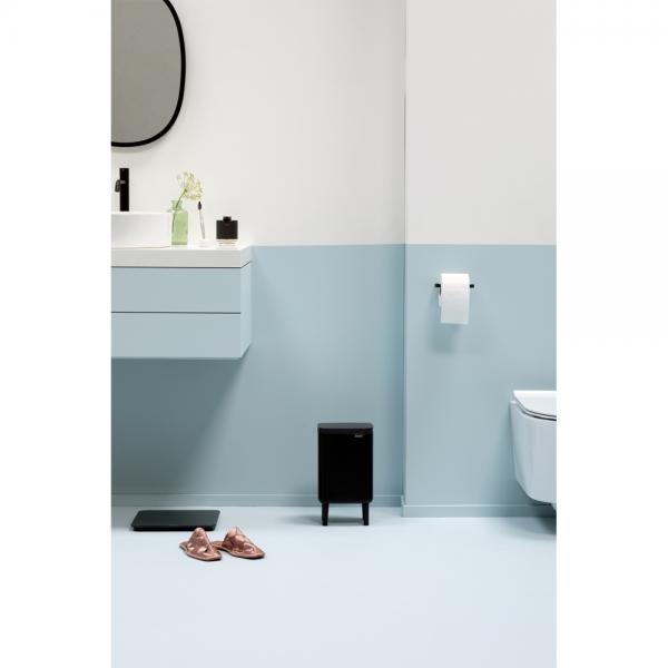 Afvalbakje Bo Hi 4 ltr. mat zwart Brabantia - Afbeelding 2