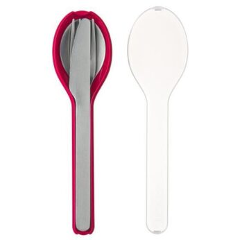 uc Bestekset Nordic Red 3 delig Mepal - Afbeelding 2