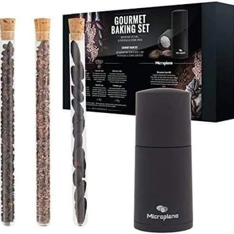 Nootmuskaatmolen zwart Giftset Microplane - Afbeelding 4