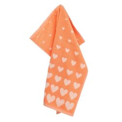Handdoek Hearts Orange Bunzlau Castle