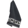 Handdoek Horse Anthracite Bunzlau Castle