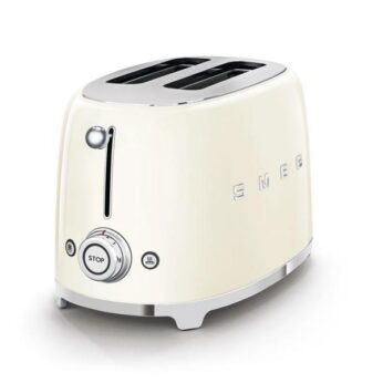 Broodrooster 2x2, creme Smeg - Afbeelding 3