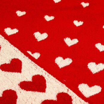 Handdoek Hearts Red Bunzlau Castle - Afbeelding 2