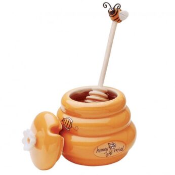 Honingpot met honinglepel Bijenkorf Joie
