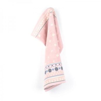 uc Handdoek Fresh Pink Bunzlau Castle - Afbeelding 2