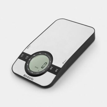 Keukenweegschaal + kookwekker rvs digitaal Brabantia - Afbeelding 5