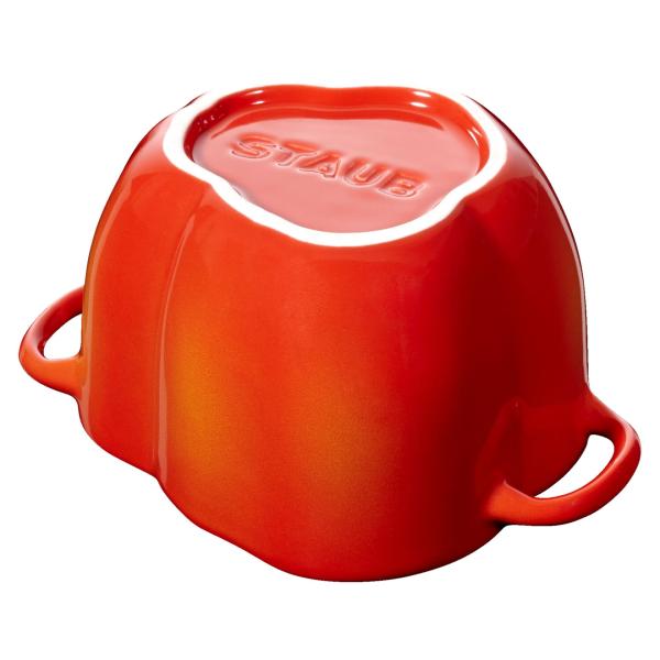 Paprika cocotte 11cm oranje Staub - Afbeelding 4