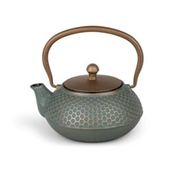 Theepot gietijzer Jiangxi blauw 700ml Bredemeijer