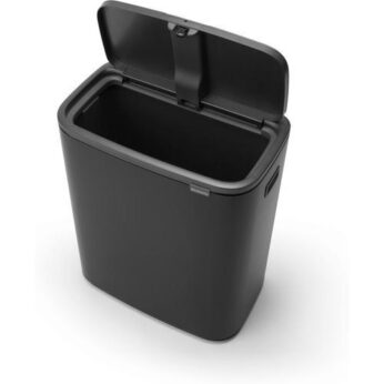 Touch Bin Bo 60 ltr. Zwart Brabantia - Afbeelding 4