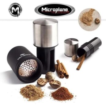 Nootmuskaatmolen Dark Grey Microplane - Afbeelding 4