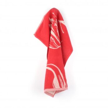 Handdoek Blossom Tulips red Bunzlau Castle - Afbeelding 5