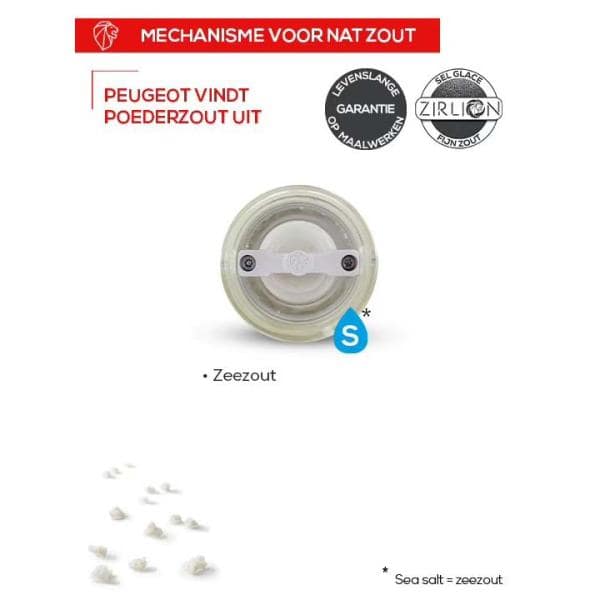 Zoutmolen nw Paris 30cm Graphite US Peugeot - Afbeelding 5