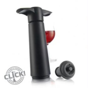 Winesaver zwart Vacuvin