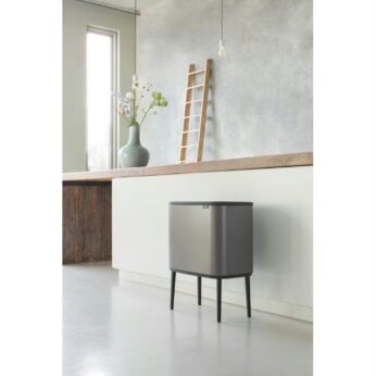 Touch Bin Bo* 11+23 ltr. platin Brabantia - Afbeelding 2