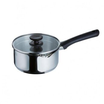 Steelpan 16cm met deksel Pyrex