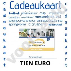 Kadobon 10 euro  Marian's Kookwereld