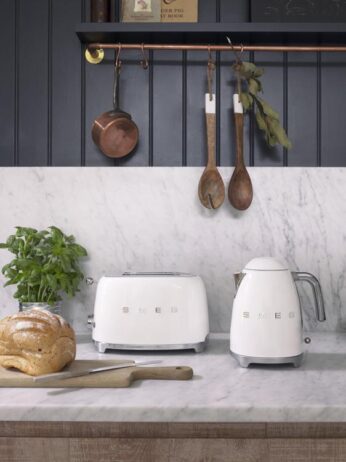 Waterkoker, creme Smeg - Afbeelding 3