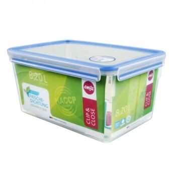UC Vershouddoos Clip&Close rechthoekig 8,2 ltr Emsa=