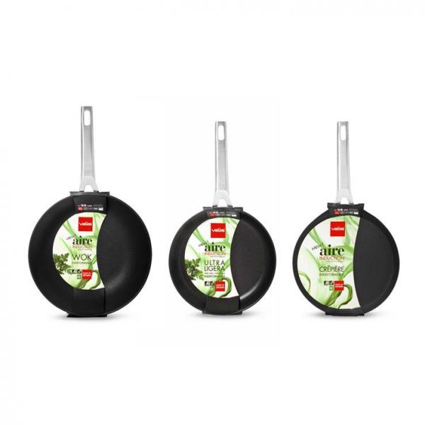 Vispan met 2 grepen 40x25cm Aire Valira - Afbeelding 3