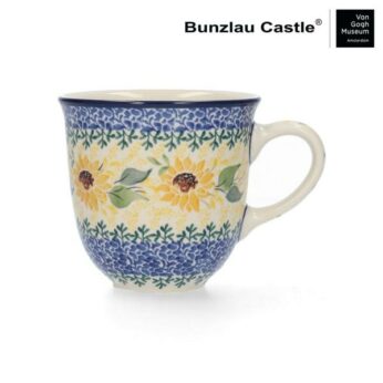 Mok Tulip 340ml Sunflowers VGM Bunzlau Castle