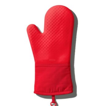 Ovenwant* silicone/stof rood OXO