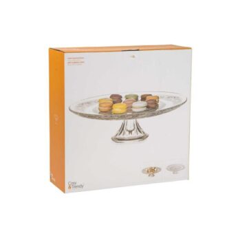 Taartplateau glas 33cm retro Cosy & Trendy - Afbeelding 2