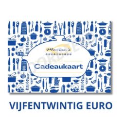 Kadobon 25 euro Marian's Kookwereld