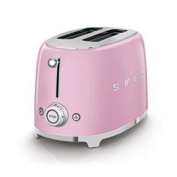 Broodrooster 2x2, roze Smeg - Afbeelding 2